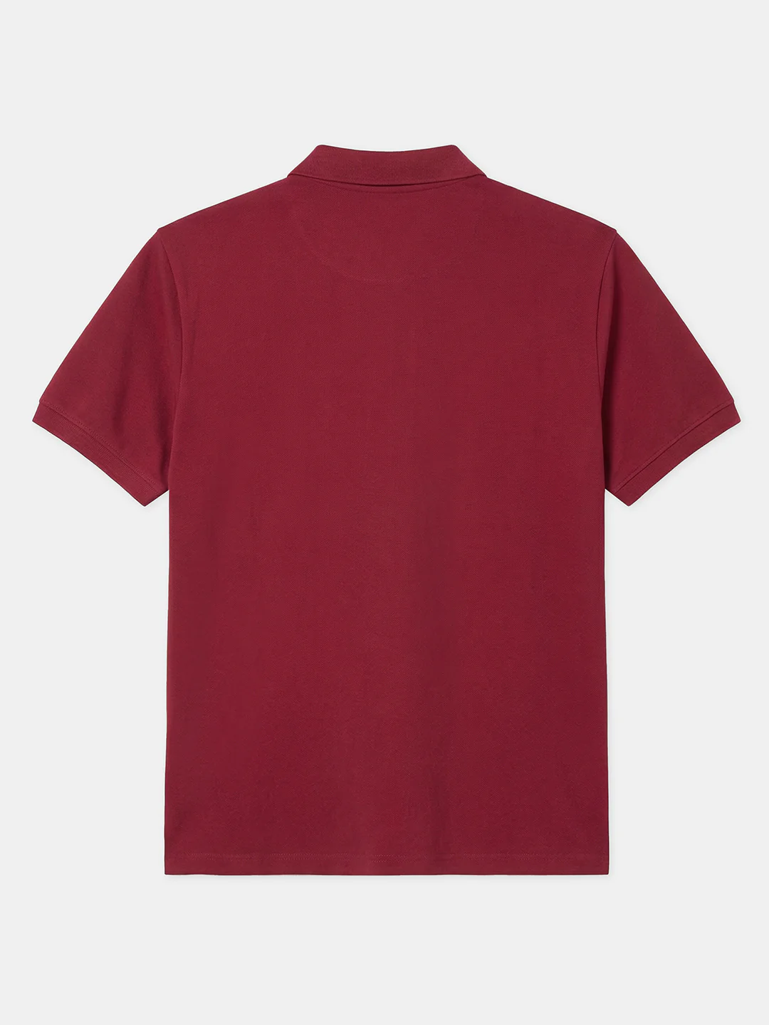 Men's 100% Organic Cotton Half Sleeves Regular Fit T-shirt Red - Image 8